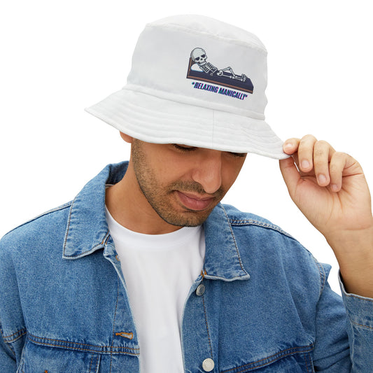 "Relaxing Manically" - Bucket Hat (Unisex)