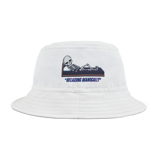 "Relaxing Manically" - Bucket Hat (Unisex)